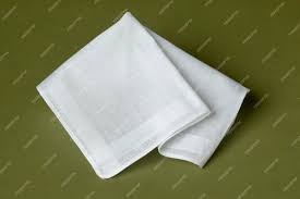 HANDKERCHIEF PLAIN WHITE