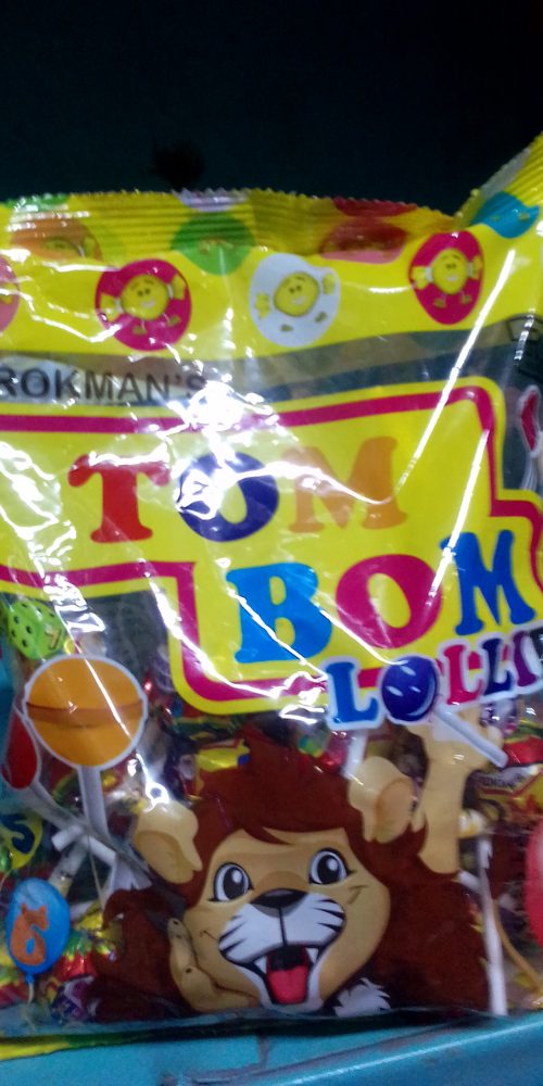 TOMBOM LOLLIPOP(5BOB) 50 PIECES