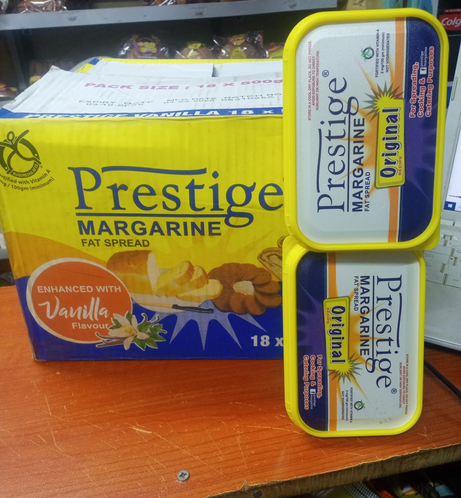 Prestige 250g carton