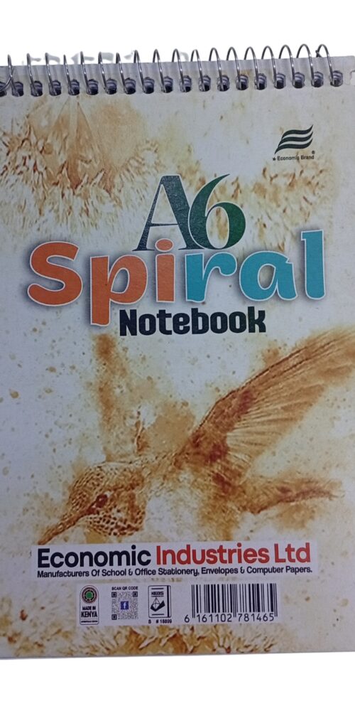 A6 Spiral Notebook