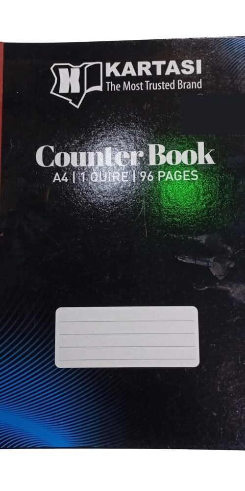 Karatasi A4 Counter Book 96 Pages
