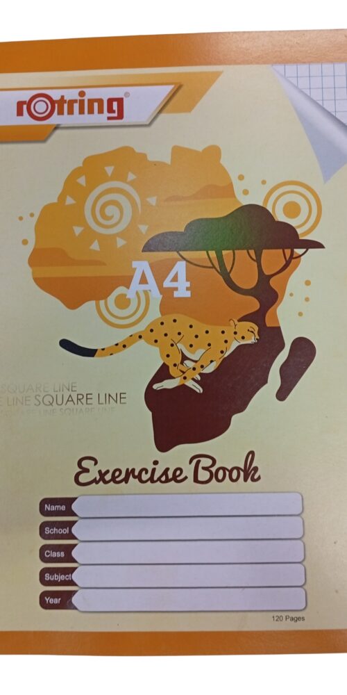 Rotring A4 Square Ruled Exercise Book 120 Pages