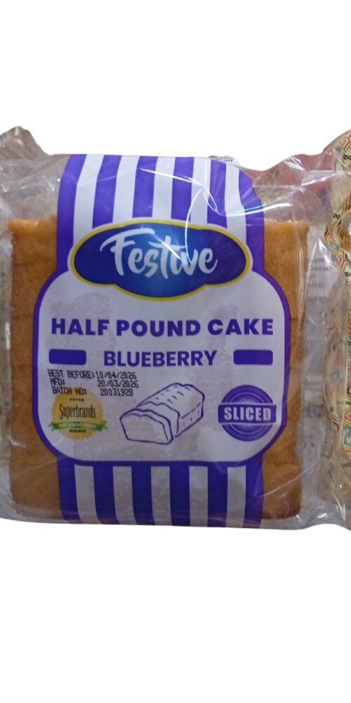 Festive Half Pound Blueberry Cake 200g