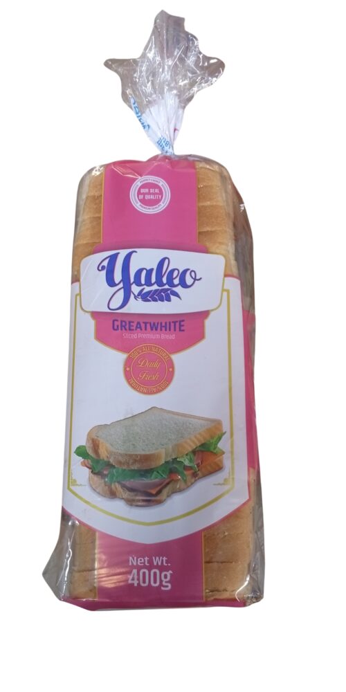 Yaleo white bread 400g