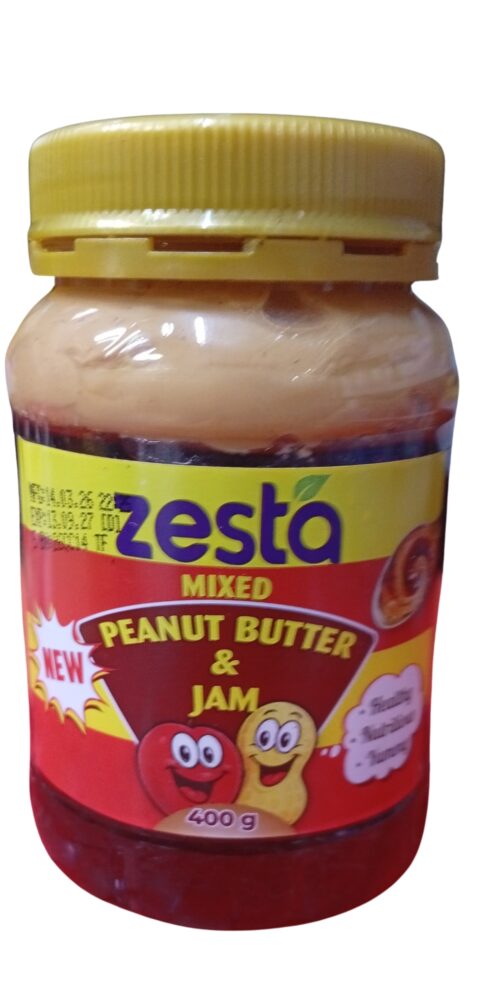 Zesta Mixed Peanut Butter & Jam (400g)