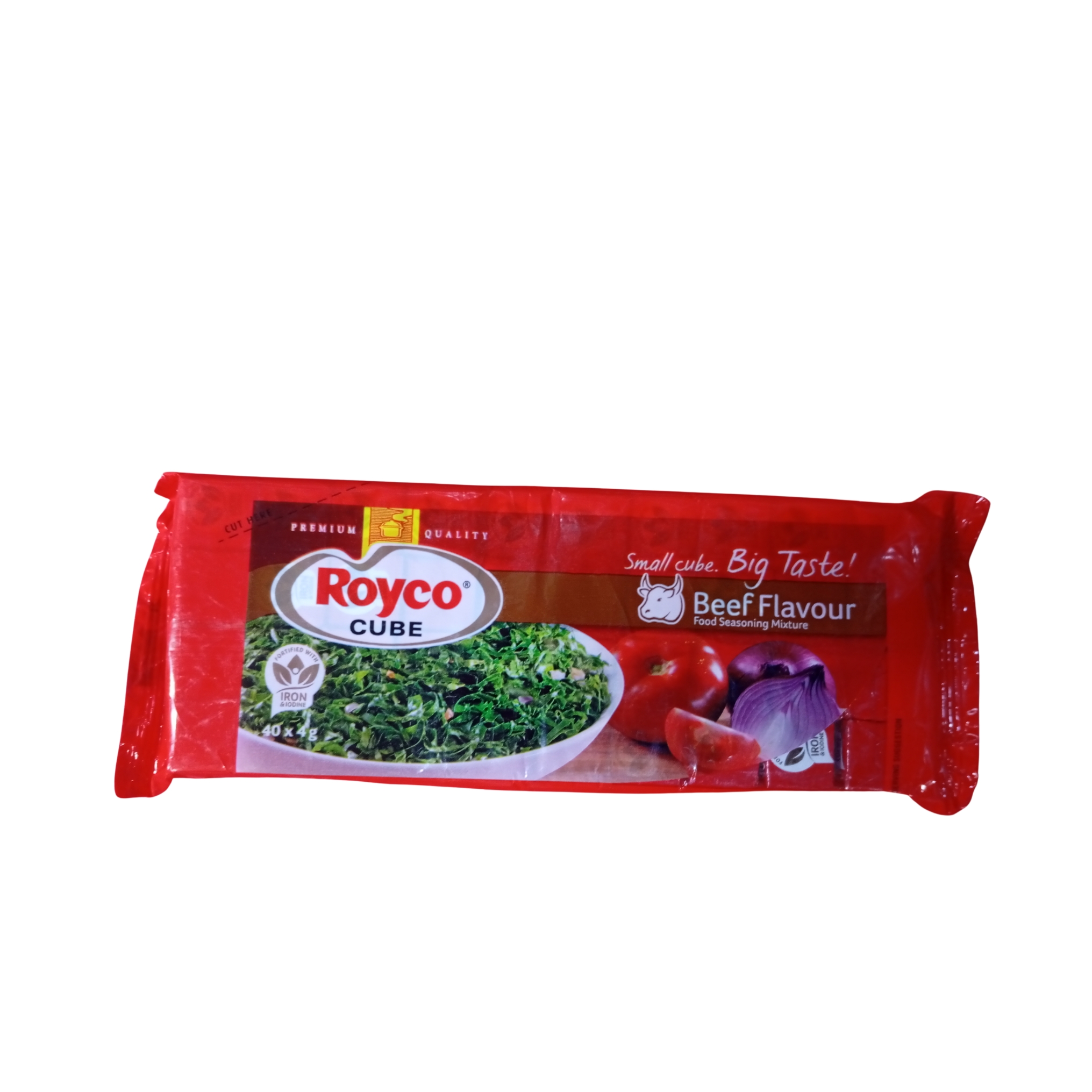 Royco Cube Beef Flavour Seasoning (40 x 4g)