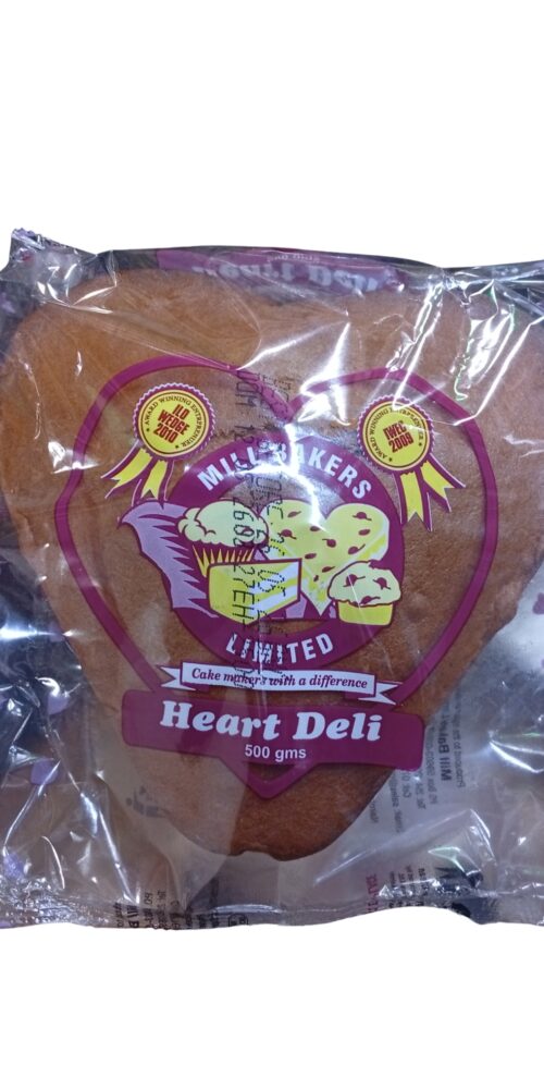 Mill Bakers Heart Deli Cake (500g)
