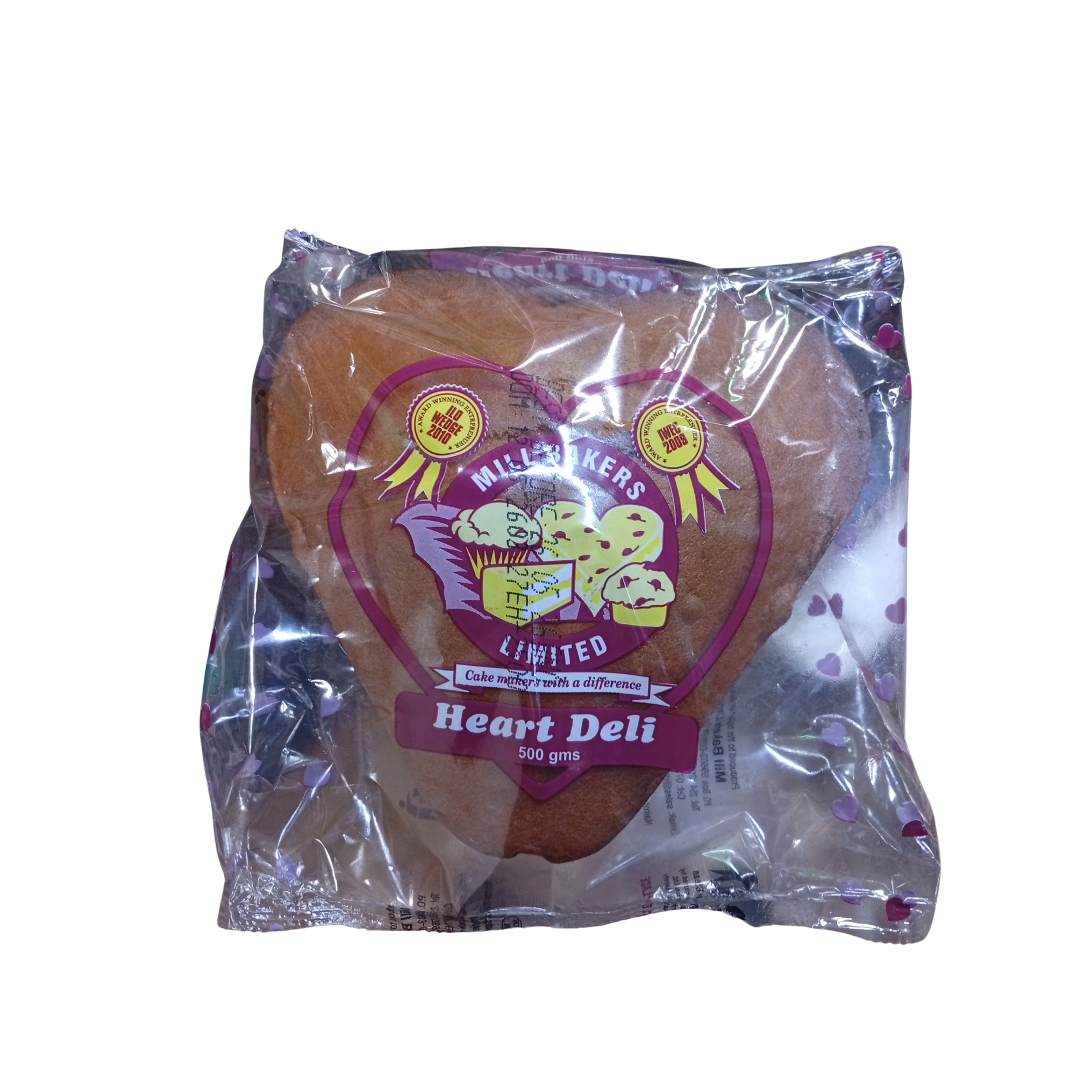 Mill Bakers Heart Deli Cake (500g)