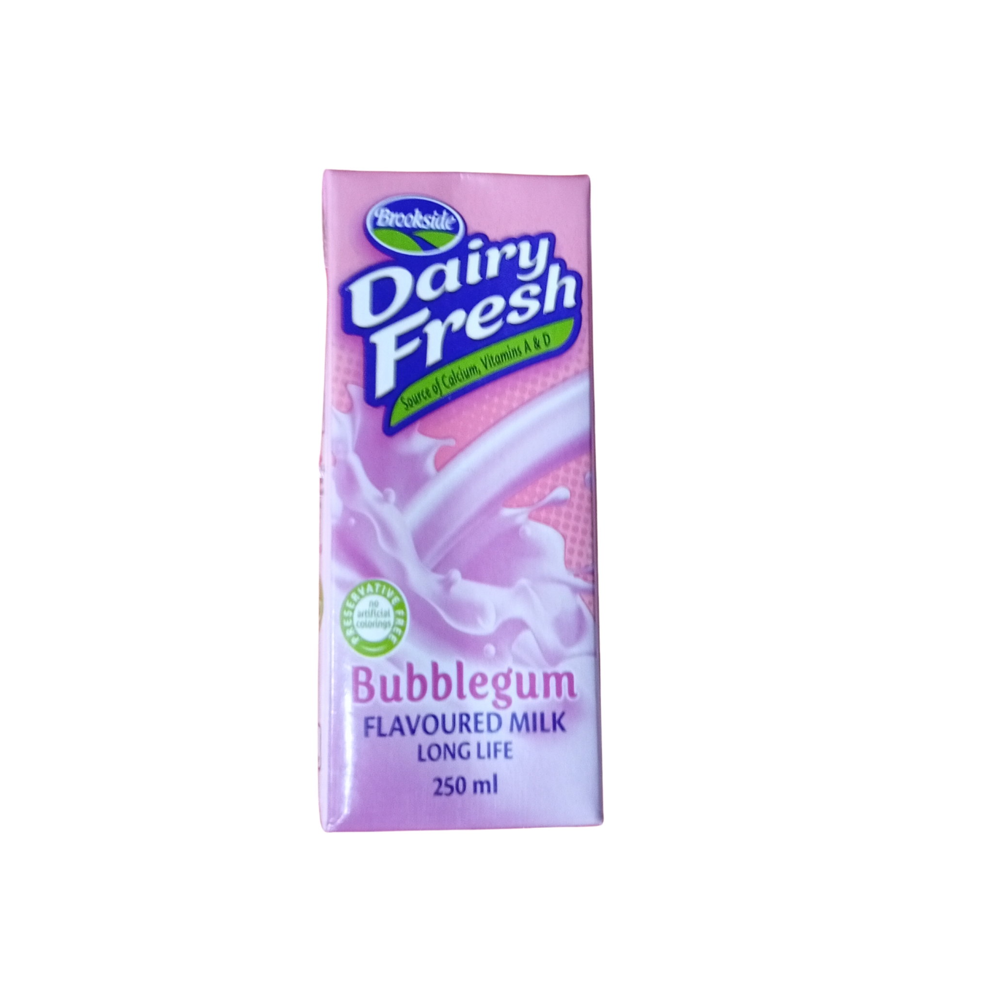 Brookside Dairy Fresh Bubblegum Flavoured Milk (250ml)