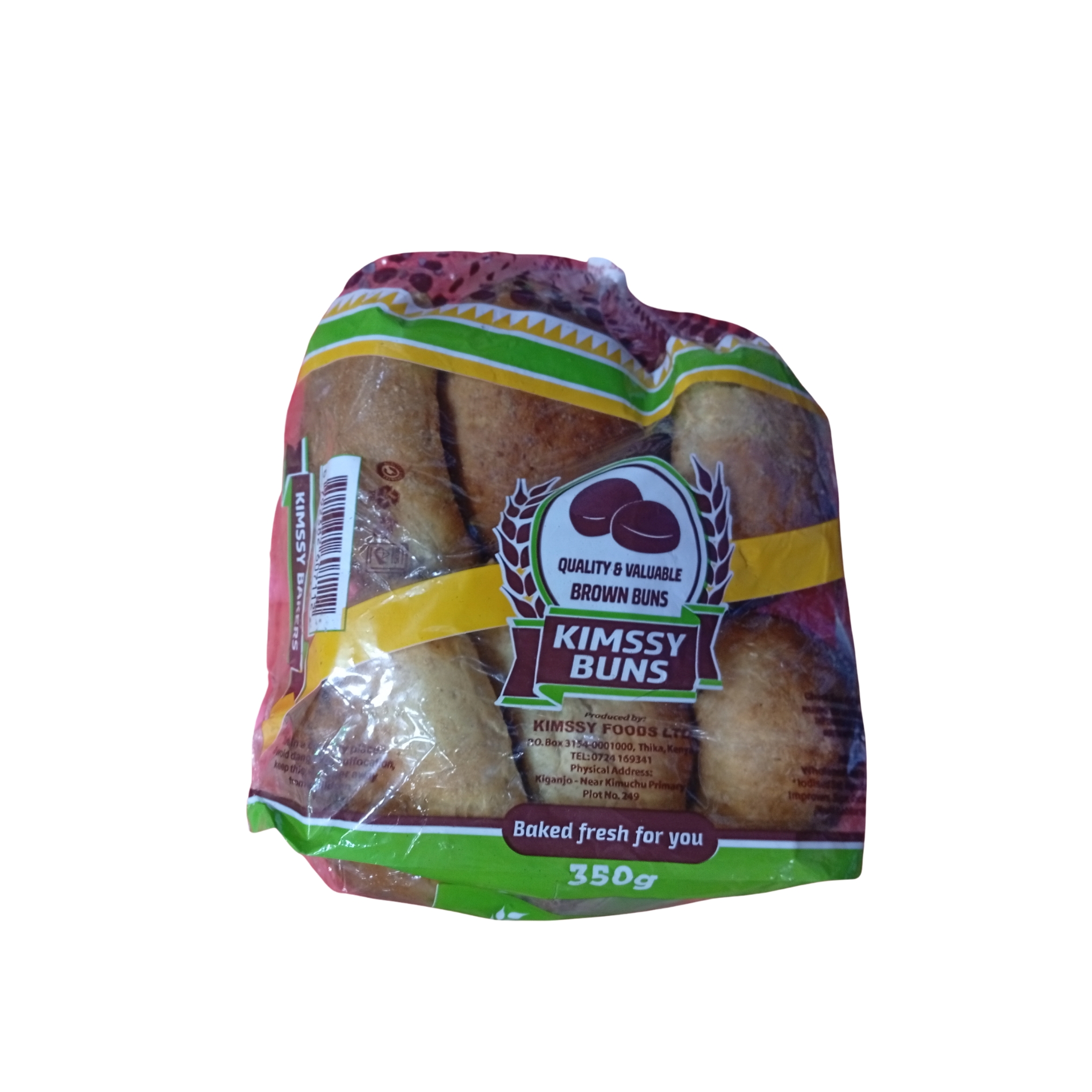 Kimssy Bakers Quality & Valuable Brown Buns (350g)
