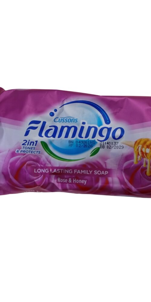 Cussons Flamingo Rose & Honey Family Soap 90g