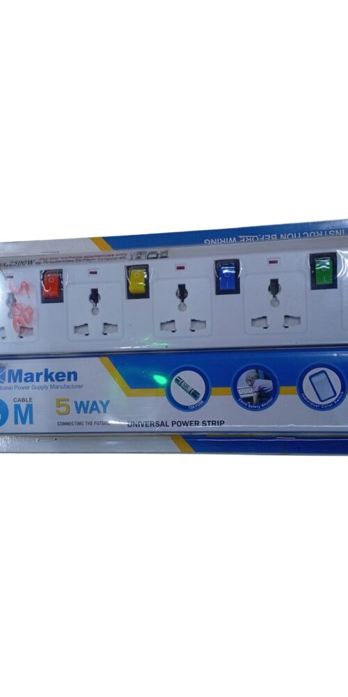 Marken M5-Way Extension Cable 3Metres